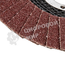 Круг лепестковый Сибртех торцевой, конический, Р 60, 125 х 22,2 мм