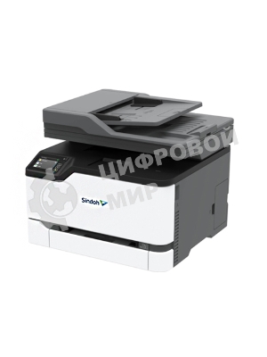 МФУ лазерное Sindoh C300, A4, цветной, печ. 24 стр/мин., скан. до 20 стр/мин (цвет.) 45 стр/мин (ч/б), 2400 x 600 dpi, USB, Ethernet, Wi-Fi