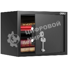 Сейф Deli Srock ET563 300x380x300мм ключевой