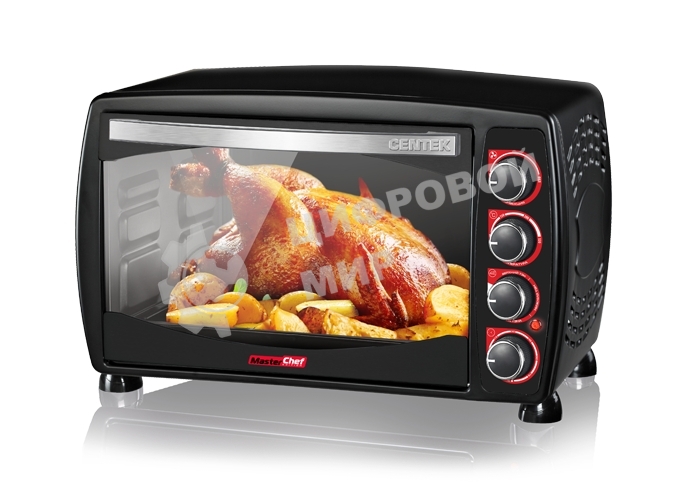Мини-печь Centek CT-1531-42 CONVECTION (черн) 42л 1600Вт, 5 режимов, конвекция