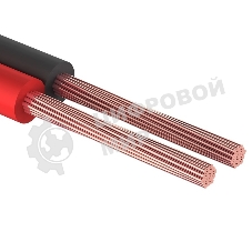 Кабель акустический Rexant 2х1,50 мм², красно-черный, бухта 100 м