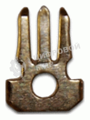 Коннектор Lanmaster RJ45 STP 8P8C, универсальный, для толстого кабеля, cat.6, 100 шт.