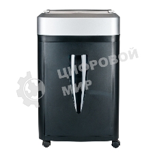 Шредер Office Kit S145 (секр.P-5)/фрагменты/8лист./20лтр./скрепки/скобы/пл.карты/CD