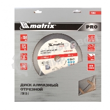 Диск алмазный Matrix ф350 х 25,4 мм, 
