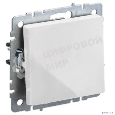 Выключатель 1-кл. IEK BRITE 10А ВС10-1-0-БрБ белый
