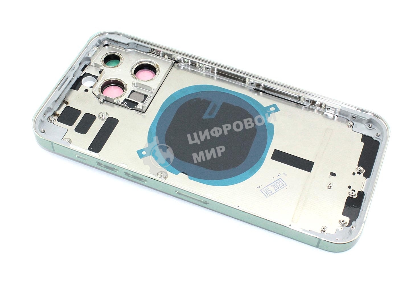 Задняя крышка (корпус) в сборе с рамкой для Apple iPhone 14 Pro Max белый