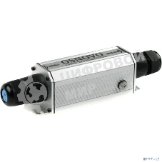 Уличный PoE удлинитель OSNOVO E-PoE/2W 10M/100M Fast Ethernet до 500м (до 22W) со встроенной грозозащитой 6kV.
