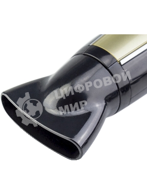 Фен Galaxy GL 4316 черный/золотистый, 2200 Вт