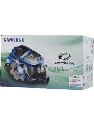 Пылесос Samsung VCC4520S36 синий/черный, 350/1600 Вт, уборка сухая, пылесборник контейнер 1.3 л