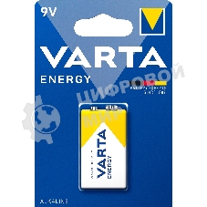 Батарейки VARTA ENERGY 9V бл. 1