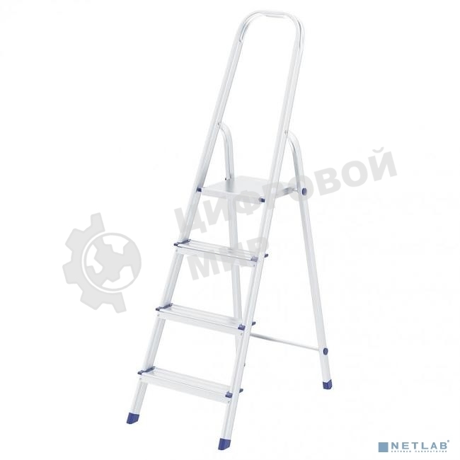 Лестница-стремянка FIT РОС алюминиевая, 4 ступени, вес 3,0 кг 65342