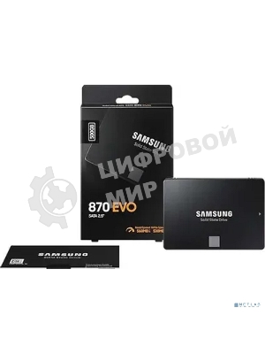 Накопитель SSD Samsung 870 EVO, 500Gb, SATA III, 2.5