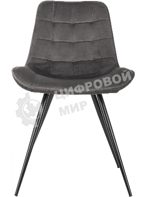 Стул для дома Бюрократ CH-K2_4 комплект 4 шт т.с ерый Holland 18 металл черный на ножках