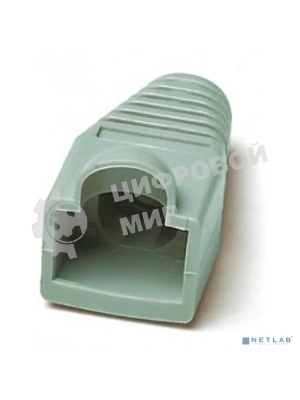 Изолирующий колпачок Hyperline BOOT-YL-10 для Разъемов RJ-45, желтый (10 шт.)