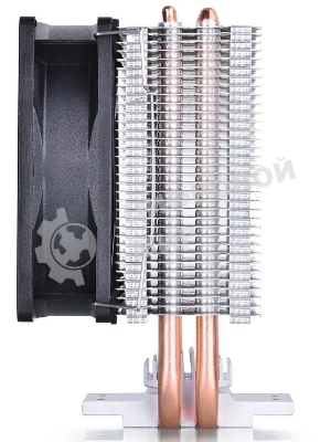 Кулер для процессора DEEPCOOL ICE EDGE MINI FS V2.0 синий, 80 мм, алюминий/медь, 2200 об/мин, 24.7 дБ, 3 pin, 100 Вт, 112 мм