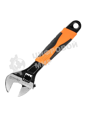 Ключ разводной Sparta 200 мм, двухкомпонентная рукоятка