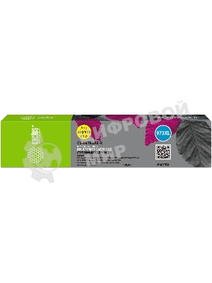 Картридж струйный Cactus CS-F6T82AE-R 973XL пурпурный (120мл) для HP PageWide Pro 452dw/477dw