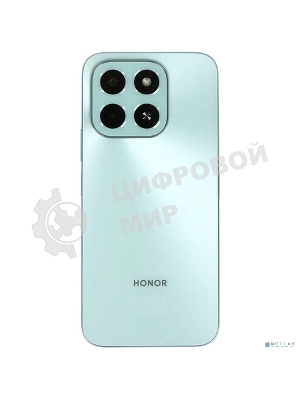 Смартфон HONOR X6c 6/128Gb, CYAN (зеленый, цвета морской волны, океанический голубой)