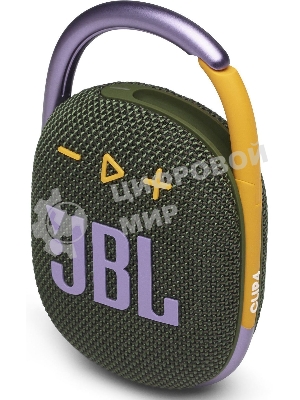 Портативная акустическая система JBL CLIP 4, зеленый
