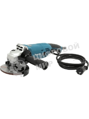 Угловая шлифовальная машина Makita GA5021 ф125мм GA5021 1050Вт,11000об\м,2.3кг,кор,муфта SJS,фикс вкл-ля,шлиф диск