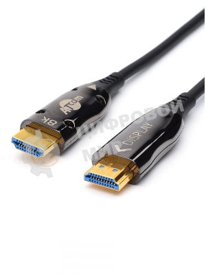 Кабель HDMI 10 м (HIGH speed, Metal gold, Optical) 8K VER 2.1 Кабель HDMI 10 м (HIGH speed, Metal gold, Optical) 8K VER 2.1