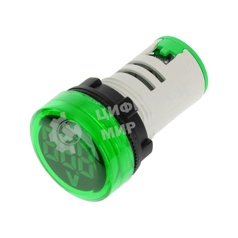 Индикатор значения напряжения Rexant зеленый VD22 70-500 В