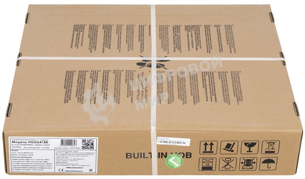 Газовая варочная панель HOMSair HGG641BK