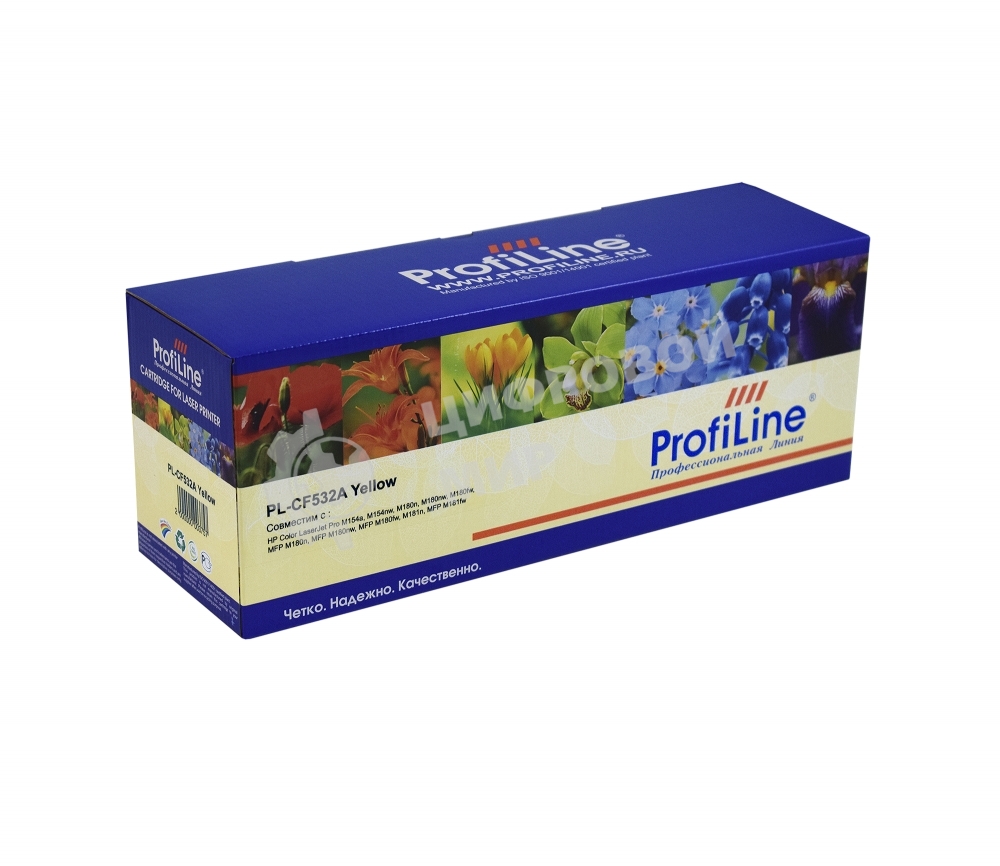 Картридж лазерный ProfiLine PL-CF532A №205A для принтеров HP Color LaserJet Pro MPF M180/181 900 копий Yellow