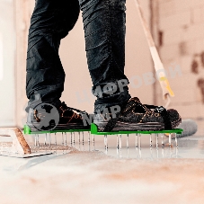 Шипованные насадки Сибртех на обувь для наливного пола