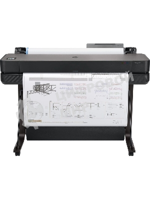 Плоттер струйный HP Designjet T630 (5HB11A/5HB11D), A0, 36