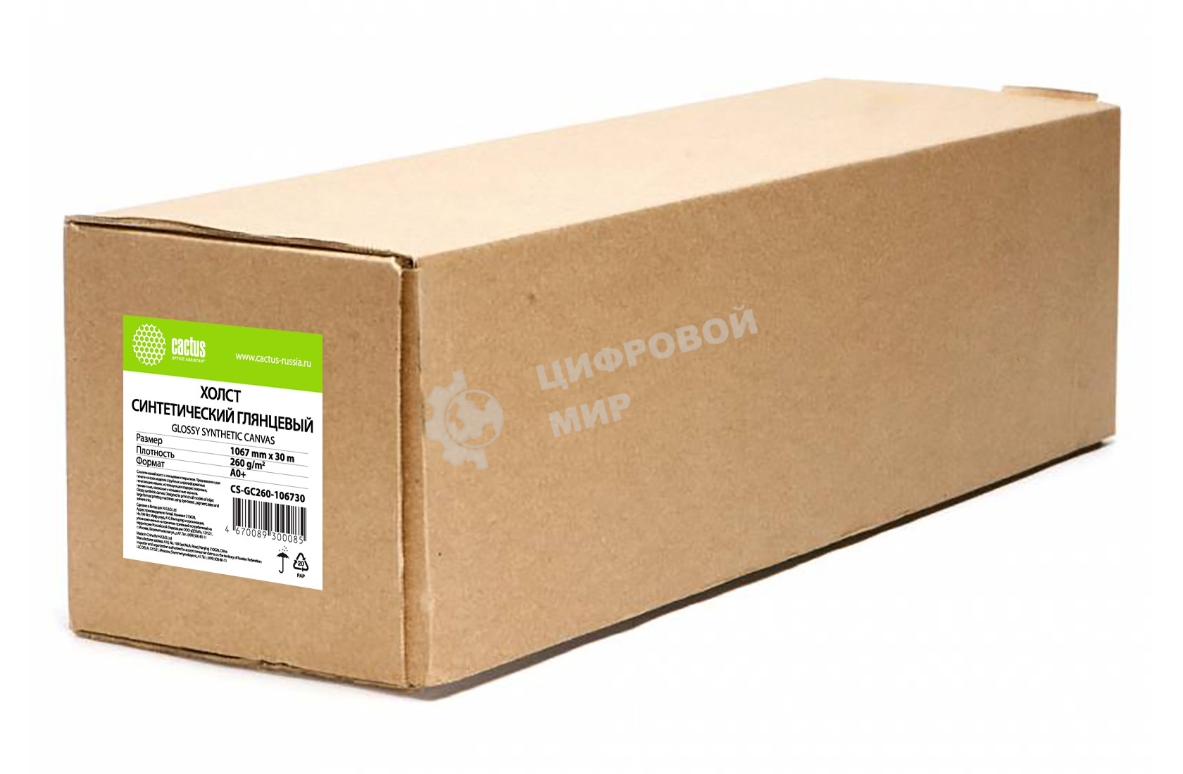 Холст Cactus CS-GC260-106730 42