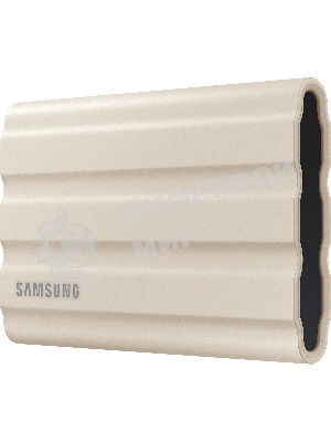 Внешний SSD Samsung T7 Shield, 2TB, USB 3.2 Gen 2 Type-C, R/W 1050/1000, бежевый