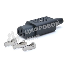 Вилка Lanmaster C13 LAN-IEC-320-C13