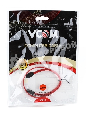 Кабель SATA интерфейсный 45/50 см VCOM VHC7660