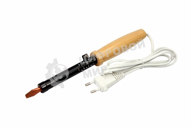 Паяльник Rexant ЭПСН 220В 100Вт дерев. ручка ПД