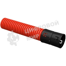 Труба гофрированная двустенная ПНД d63 мм с муфтой SN14 красн. (уп. 50 м) IEK CTG12-063-K04-050-R