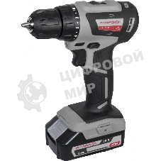 Дрель-шуруповерт ИНТЕРСКОЛ ДА-10/18В, 18 В, 1,5 Ач, 42 Нм, бесщеточный