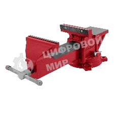 Тиски слесарные Matrix, 150 мм, поворотные, с наковальней