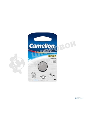Батарейка литиевая Camelion CR2032 BL-1 (CR2032-BP1, 3V)