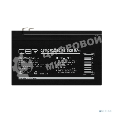 Батарея для ИБП CBR CBT-GP1290-F2 (12В 9А·ч), клеммы F2