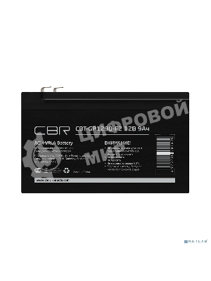 Батарея для ИБП CBR CBT-GP1290-F2 (12В 9А·ч), клеммы F2