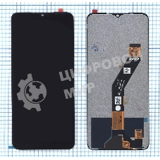 Дисплей (модуль) для Infinix Smart 7 (X6515), Tecno Spark Go 2023 в сборе с тачскрином черный