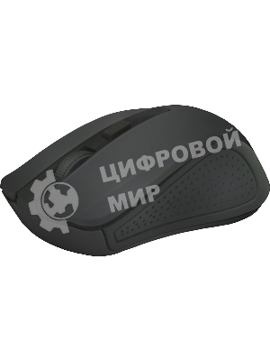 Мышь беспроводная Defender Accura MM-935 черный, 1600 dpi, радиоканал, USB, кнопки - 4