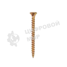 Саморез универсальный Kranz 3х35, желтый цинк, пакет (800 шт/уп)