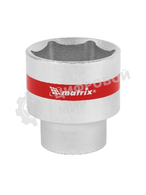 Головка Matrix торцевая 32мм 6-гранная crv под квадрат 1/2'' хромированная