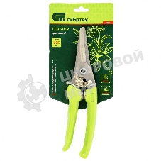 Ножницы садовые СИБРТЕХ, пластиковые рукоятки 60494