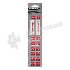 Полотна универсальные Matrix для сабельной пилы S1122VF,200/1,8-2,5 мм, Bimetal, 2шт., PRO