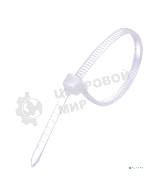 Стяжка нейлоновая Exegate EX253855RUS неоткрывающаяся CV-300W, 300 мм, упак. 100 шт белый