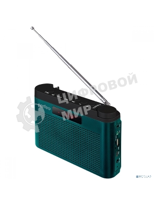 Радиоприемник Perfeo цифровой ТАЙГА FM+ 66-108МГц/MP3/встроенный аккум,USB/морской синий (I170BL) PF_C4942