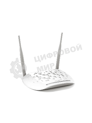 Сетевое оборудование TP-Link SOHO TD-W8961N(RU) 300 Мбит/с, 2T2R, ADSL2/ADSL+, Annex A, 4 порта 100 Мбит/с